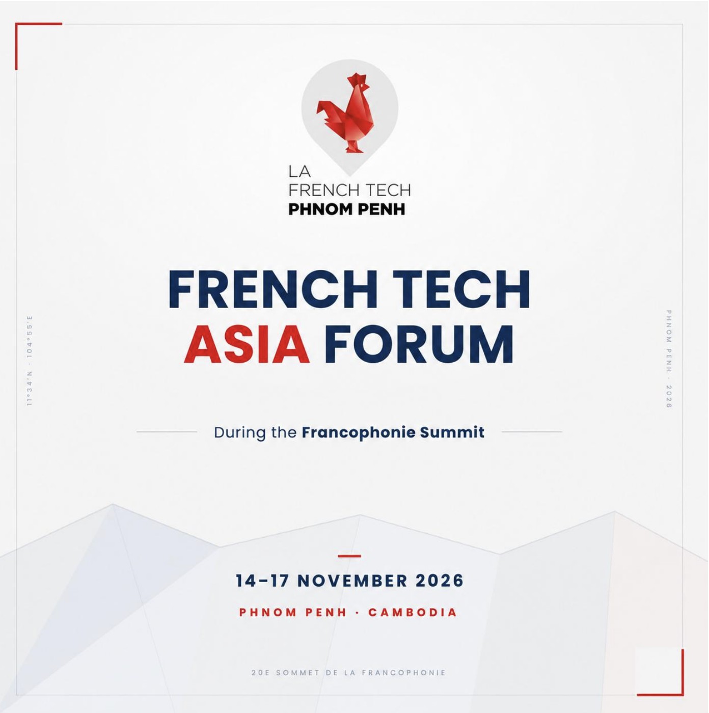 French Tech Asia Forum, Francophonie Summit 2026